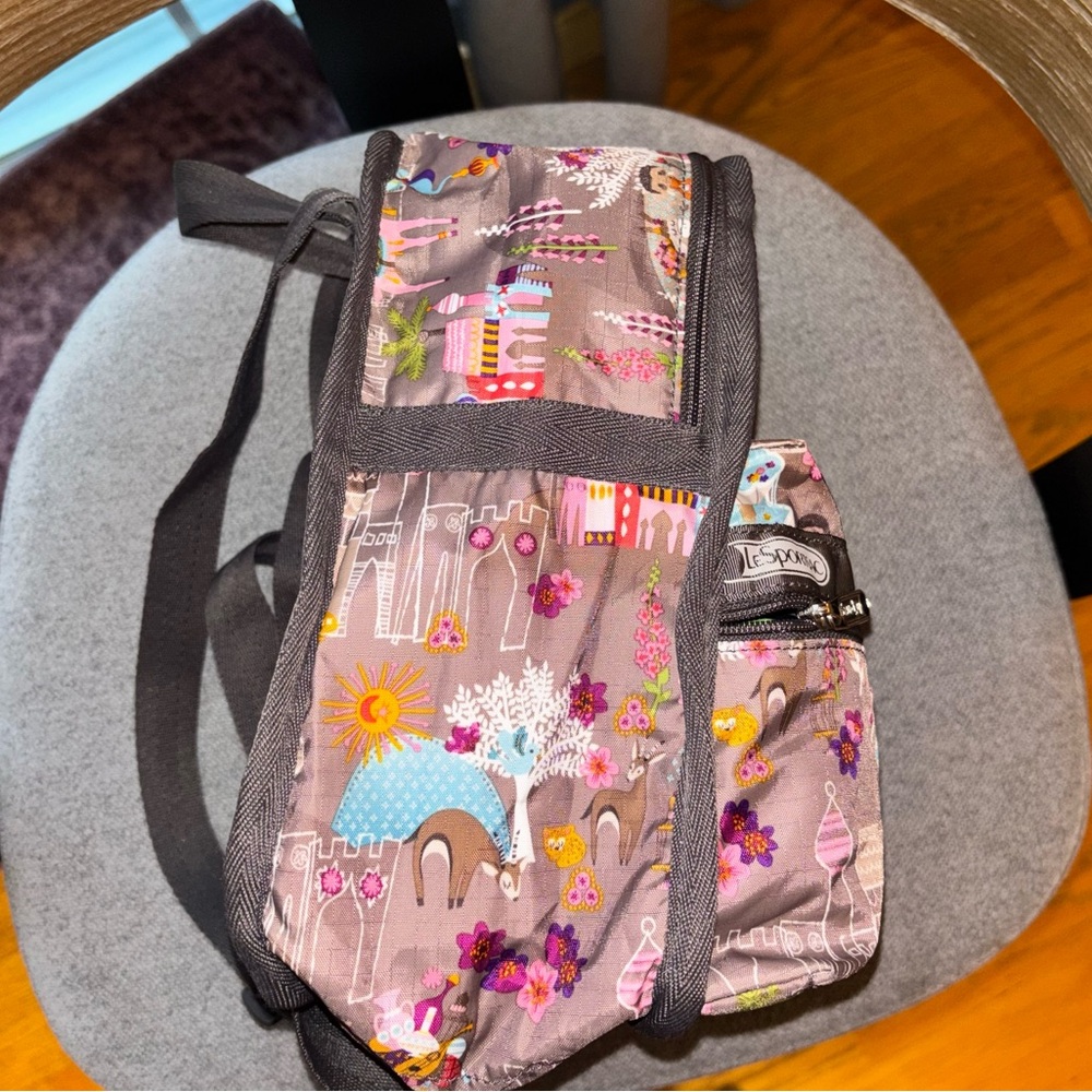 Lesportsac it's a small world Disney Moroccan sun mini backpack - Picture 6 of 10